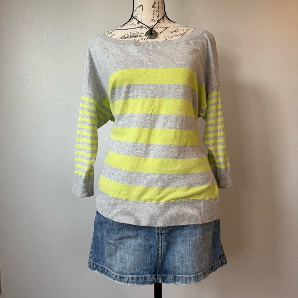 y2k indie sleaze striped top
